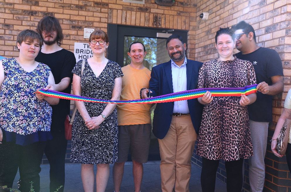Sheltered housing opened