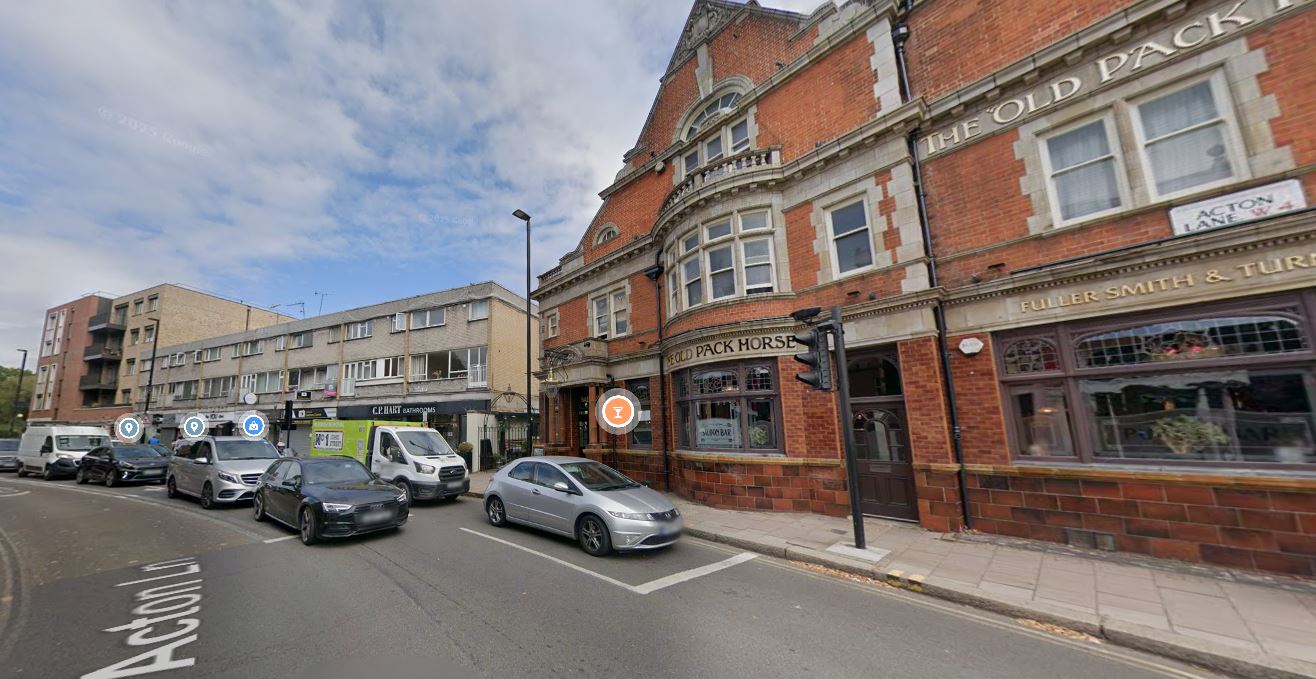 New dementia care home site Google Street View