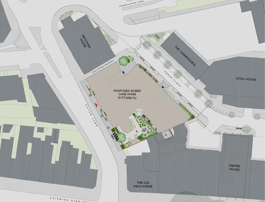 New dementia care home site plan
