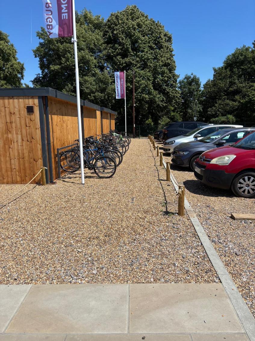 Changing rooms and car park_web