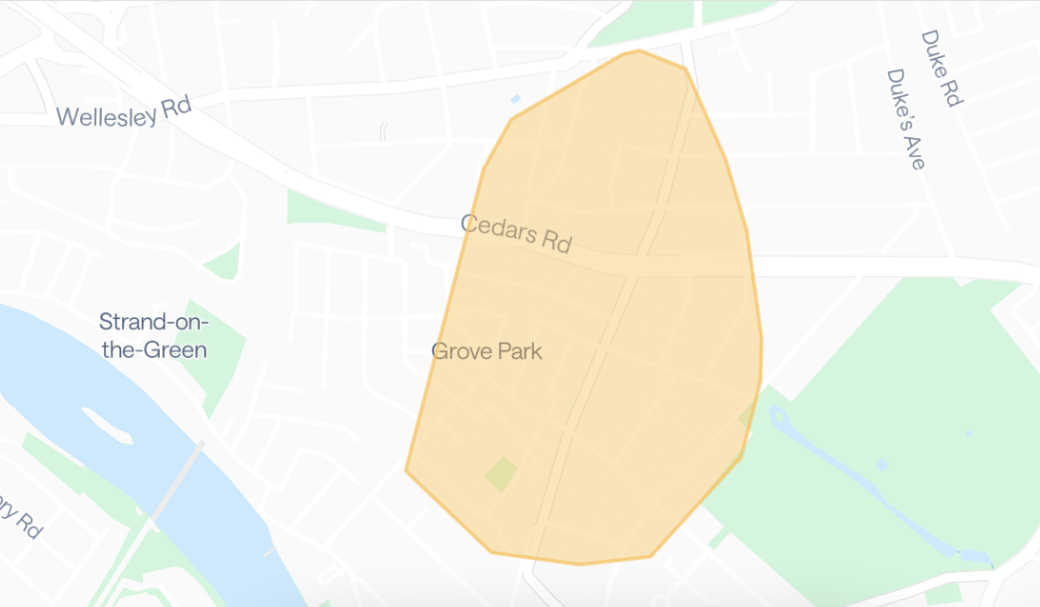 Power outage Grove Park