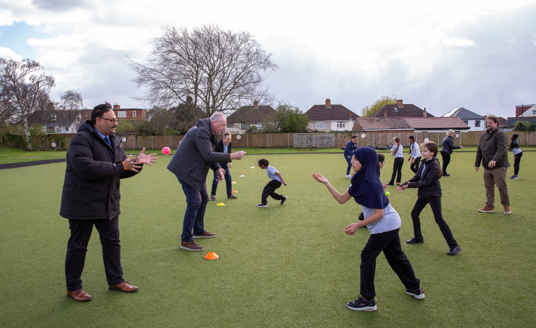 The Leader of Hounslow Council involved in the cricket session (1)_web