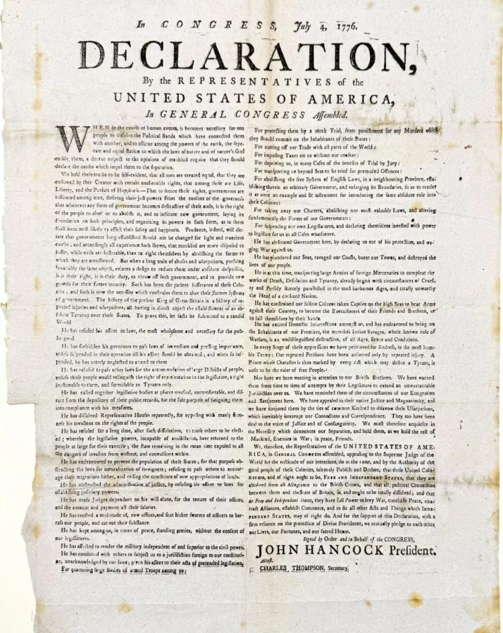 Declaration of Independence 3 - National Archives