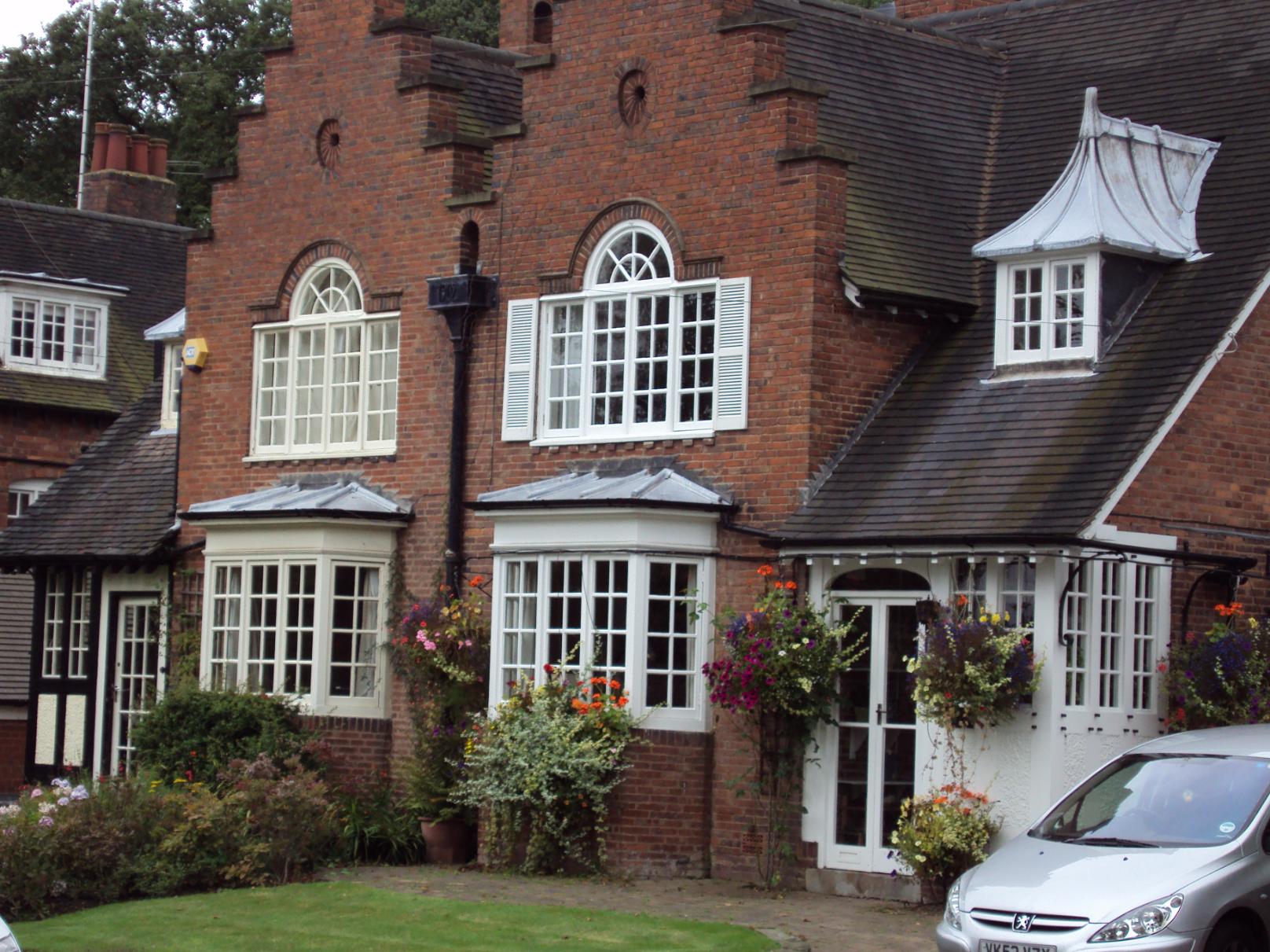Houses in the model village of Bournville_web