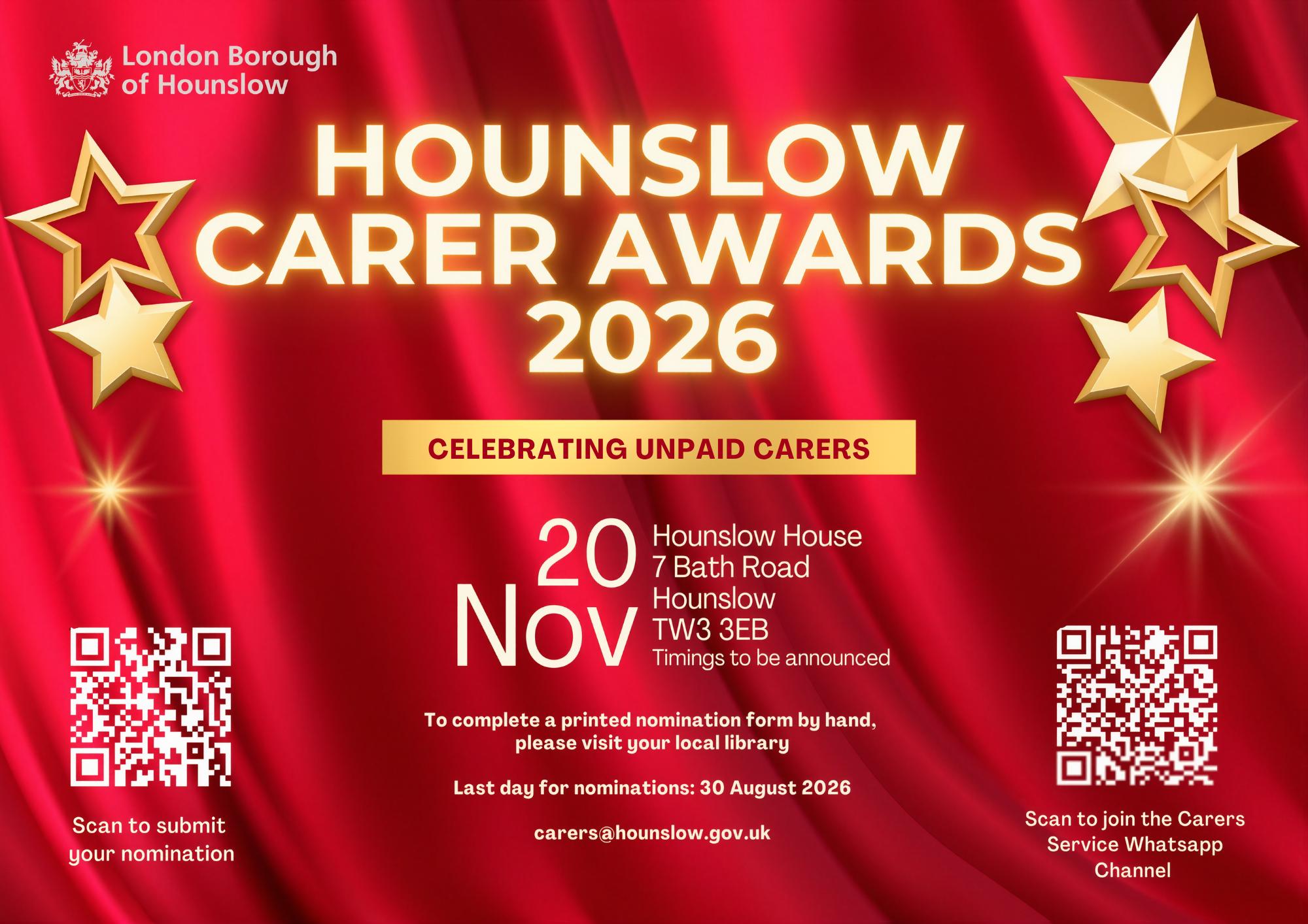 Hounslow Carer awards_web