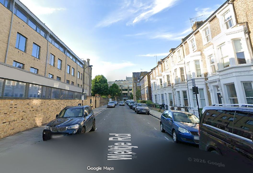 Weltje Road - Google street view